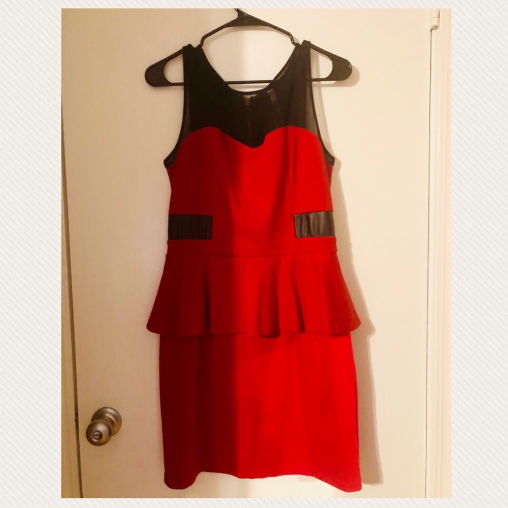 Red dress